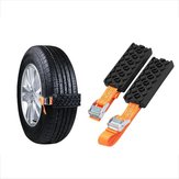 2pcs Tire Chain Belt Tire Mud Chain Hard Wearing Snow Chain