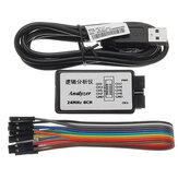 USB Logiic Analyzer 24M 8CH Микроконтроллер ARM FPGA Debug Инструмент