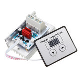 AC 220V 10000W 80A Dijital Kontrol SCR Elektronik Voltaj Regülatörü Hız Kontrolü Dimmer Termostatı