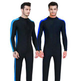 Traje de neopreno ligero de cuerpo completo para hombre para buceo, snorkel, surf, natación y buceo con mangas largas