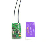 2g DF600 2.4G SBUS Mini Receiver Compatible All Futabas S-FHSS Radio Transmitter 1000M Available