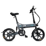 [EU Direct] FIIDO D2 7.8Ah 36V 250W 16 Pulgadas Bicicleta de ciclomotor plegable 25 km / h Máx. 50 Kilómetros Bicicleta eléctrica