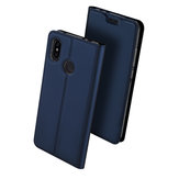 Dux Ducis Flip Magnetic Card Slot Full Body PU Leather Protective Case For Xiaomi Redmi Note 6 Pro