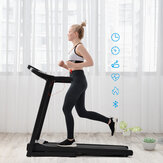 [EU Direct] BOMINFIT Foldable Treadmill 2HP 12km/h 12 Programs 3 Modes LED Display USB Bluetooth Running Machine Max Load 100kg Indoor Trainer with Kinomap App
