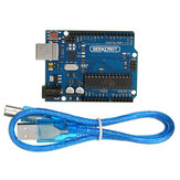 Geekcreit® UNO R3 ATmega16U2 AVR USB Development الأساسية Board Geekcreit for Arduino - المنتجات التي تعمل مع لوحات Arduino الرسمية