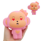 Face Monkey Squishy 14 * 13 * 7CM Slow Rising Collection Gift Soft παιχνίδι