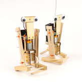 DIY образовательный пульт управления ходьбы роботов Научные игрушки