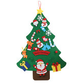 Рождественская ёлка из фетра своими руками поздравляющая ёлка декор для дома и стены декорации для детей подарки на Рождество