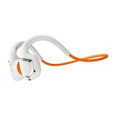 Écouteurs intra-auriculaires à conduction osseuse Bluetooth 5.3 True Bone, son surround panoramique 360°, recharge magnétique flexible étanche IPX4 crochets d'oreille pour le sport 28g