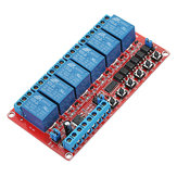 12V DC 6 Channel Relay Module Self-locking Interlocking Trigger Geekcreit for Arduino - products that work with official Arduino boards