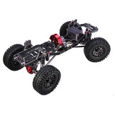 CNC Aluminum Metal Carbon Frame Body for 1/10 Crawler AXIAL SCX10 Rc Car Chassis 313mm Wheelbase