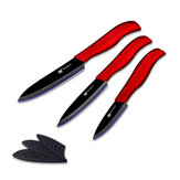 Σετ μαχαιριών κεραμικών XYJ 3PCS 3” 4” 5” Σετ μαχαιριών κουζίνας, Μαχαίρι κοπής λαχανικών, Μαχαίρι αποφλοίωσης, Πολυχρηστικό μαχαίρι
