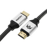 MantisTek® HD1 1.8M 3D HDMI Male to Male HDMI 2.0 4K*2K@60Hz Nylon Braided Cable for Projector PC