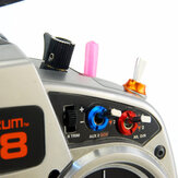 8 PCS STP Radio Control Cambie la tuerca de color para el interruptor del control remoto de Spektrum RC Transmitter