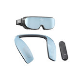 3Glas X1 2x2,1 Zoll 2400 * 1200P VR-Brille mit 3BOX A2 3DOF Gamepad Virtual Reality Helm Intelligente 3D-Brille Head-Mounted Display 9-Achsen-Sensor 90Hz Aktualisierungsrate Ultradünn