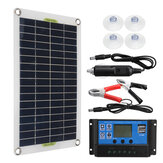 50 W Solarpanel Tragbarer flexibler monokristalliner Solar Satz W / 10A/30A / 60A / 100A Controller