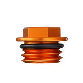 наливная пробка из нержавеющей стали с ЧПУ оранжевого цвета для KTM 125-530 SX/SX-F/EXC/EXC-F