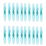 عشرة أزواج من الدرون iFlight Nazgul T3020 3020 3X2 3 بوصة بقوة 2 شفرة مرابحة CW & CCW شفافة باللون الأخضر لسباقات دوران الأسنان