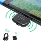 Ασύρματος πομπός-δέκτης ήχου Bluetooth V5.0 BlitzWolf® BW-BL1 με σύνδεση USB & Type-C και υποστήριξη apt-X Low Latency για το Nintendo Switch / PS5 / Τηλεόραση / Φορητούς Υπολογιστές / Ακουστικά / Apple AirPods Pro