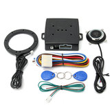 12V Κινητήρας αυτοκινήτου Κουμπί εκκίνησης τηλεχειριστήριο RFID Lock Ignition Starter Kit