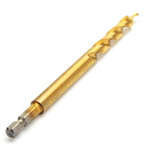 3/8 Inch 9.5mm Twist Step Drill Bit With Titanium Coated for Pocket Hole Jig Woodworking