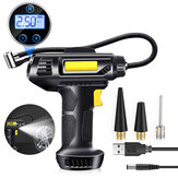 120W Wireless LCD Display Digital Tire Inflator Car Pump Air Compressor with Nozzles