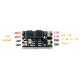 Micro DC-DC Converter Step Down Module BEC 6.5V~25.5V Input 1A Output Current for FPV RC Drone