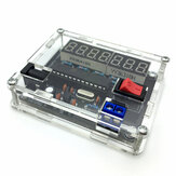 Kit de production de compteur de fréquence de haute précision AVR DIY 0.45HZ-10MHZ avec coque