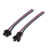 4PIN Erkek / Bayan Konektör Tel RGB LED Şerit Işığı için Kablo