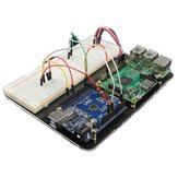 Arduino için Rasperry Pi Model B ve UNO R3 Geekcreit için Deneysel Platform