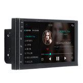 2DIN Araba Stereo 7 İnç Android 8 Quad Core Dokunmatik Radyo WIFI Araba MP5 Çalar