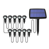 50cm LED Solarlampe LED-Außenlichterketten für den Garten, wasserdicht