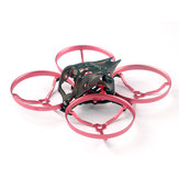 Kit de Estrutura de Drone de Corrida FPV Cinewhoop de 85mm Happymodel Snapper8 em Fibra de Carbono com Proteção em Liga de Alumínio CNC