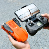 4DRC F12 GPS 5G WiFi 3KM FPV com câmera dupla HD 6K ESC Posicionamento por fluxo óptico Drone quadricóptero dobrável sem escova