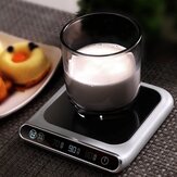 Calentador de taza inteligente con carga USB, calentador termostático de té caliente, café, leche en taza eléctrica, accesorios de oficina para mantener la bebida caliente
