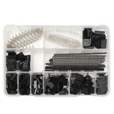 Geekcreit® 1450uds 2.54mm Macho Hembra Dupont Jumper Cable Con Kit de Caja de Conector Encabezado de Pin