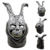 KALOAD H11 Máscara Assustadora de Látex de Coelho Animais Rosto Inteiro Cosplay de Terror de Halloween