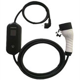 Carregador de veículo elétrico LCD 110/220V Smart Car Charging Stick