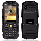 MAFAM V3 5200 mAh IP67 Wodoodporny Power Bank Dual SIM Funkcje telefonu
