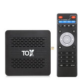 TOX1 S905X3 smart tv box Android 9.0 4G + 32GB bluetooth 4.2 TVBOX z dwuzakresową obsługą Wi-Fi OTA 1000M Ethernet 4K odtwarzacz multimedialny dekoder