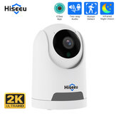 Hiseeu 2MP/4MP Indoor WiFi IP Camera 360° Panoramic Intelligent Auto Tracking Two-way Audio Remote Phone APP Viewing H.265 Wireless Home Security Camera