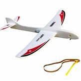 Modelo AIRY Swallow Eagle de 290 mm de envergadura, fabricado en espuma de PP, lanzado a mano con banda elástica, avión de juguete para interiores