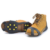 1 para antypoślizgowych kramponów na buty, ochrona butów z kolcami przed lodem i śniegiem