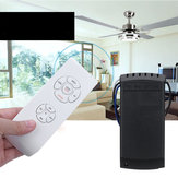 AC220-240V Ventilatore da soffitto universale lampada Kit controller + Timing Wireless remoto Control