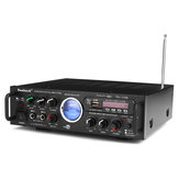Sunbuck TAV-339B 110V 600W Bluetooth Amplificatore di Potenza Stereo per Karaoke con Metro VU FM 2CH USB SD