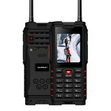 OutdoorT2 IP68 imprägniern 2.4 '' 4500mAh UHF Walkie Talkie Bluetooth Doppel SIM Karte Festnetz Handy