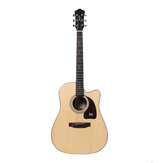 Morgan N1-DC / N1-GC A-class Sitika Plywood Acoustic 41-inch Folk Guitar Beginner Novice Entry Guitar Male and Female Students Self-learning Musical Instruments