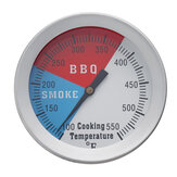 100-550℉ Temperature Thermometer Gauge Barbecue BBQ Grill Smoker Pit Thermostat