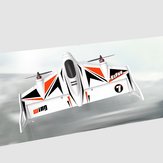 AirjugarミラージュF5001 500ミリメートル翼スパン360度垂直飛行DIYのための翼のRC飛行機キットを修正