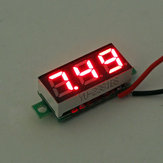 3Unids Geekcreit® LED Rojo 0.28 Pulgadas 2.5 V - 30 V Mini Voltímetro Digital Voltímetro Probador de Voltaje